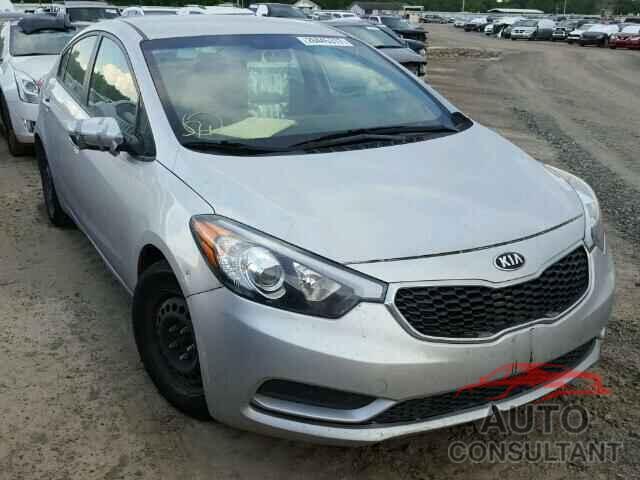 KIA FORTE 2015 - KNAFK4A6XF5400929