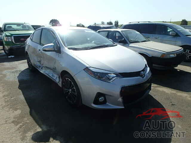 TOYOTA COROLLA 2015 - 2T1BURHE1FC255031