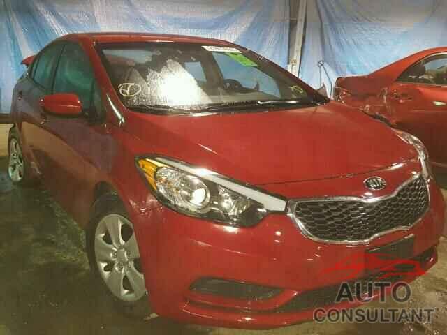 KIA FORTE 2016 - KNAFK4A67G5558811