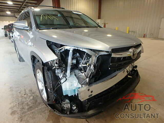 TOYOTA HIGHLANDER 2015 - 5TDDKRFH9FS082510