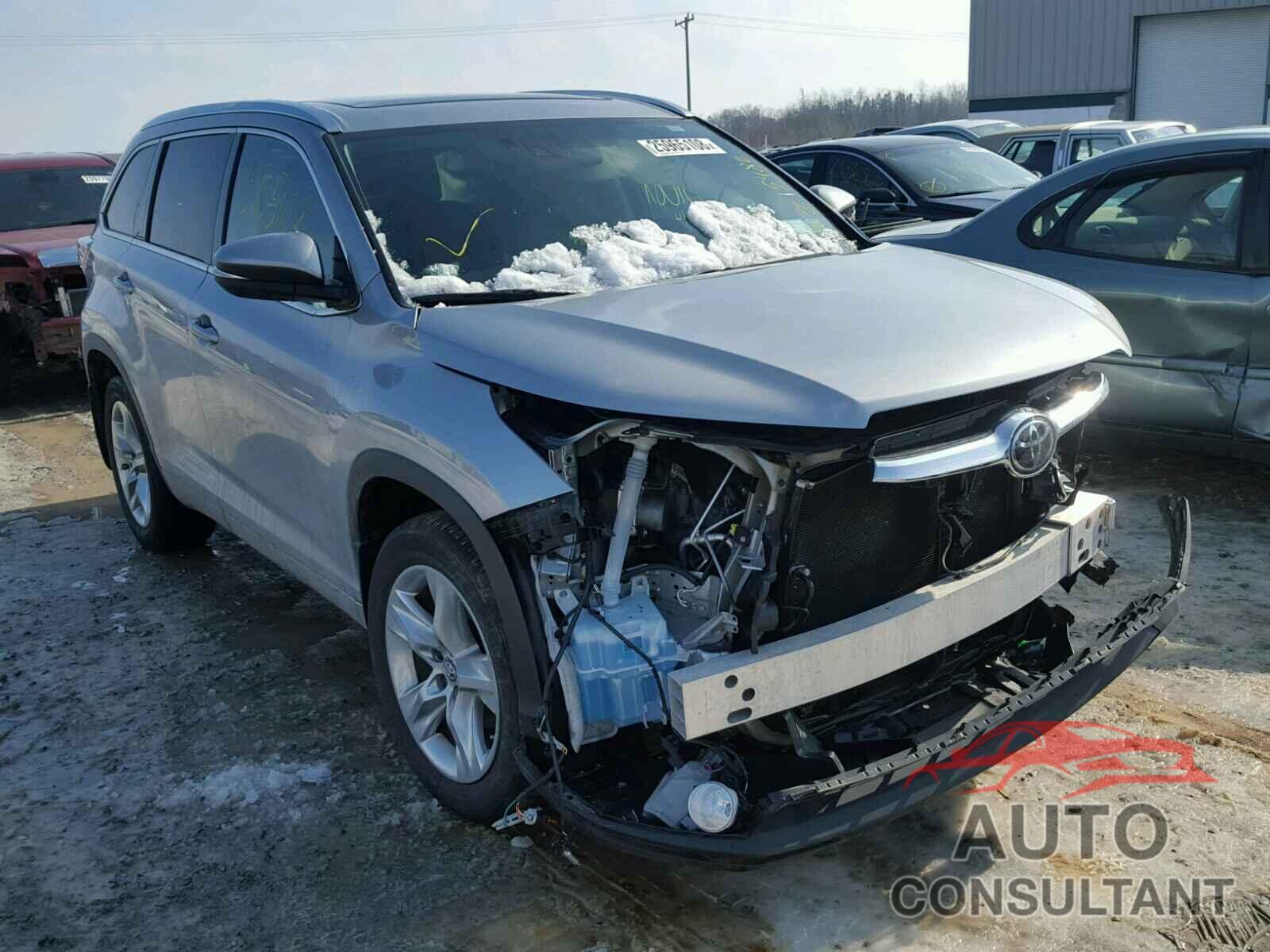 TOYOTA HIGHLANDER 2016 - 5TDDKRFH5GS249558