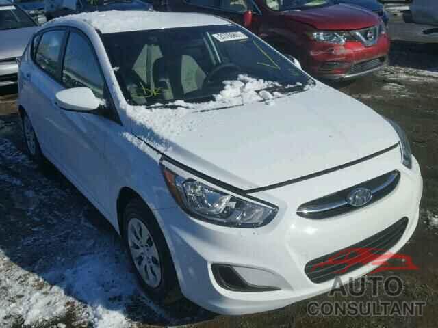 HYUNDAI ACCENT 2017 - KMHCT5AE1HU306460