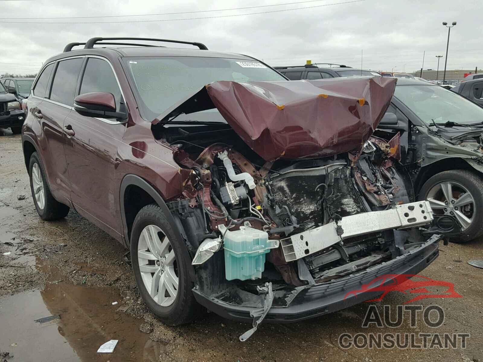 TOYOTA HIGHLANDER 2015 - 5TDZARFH6FS010950