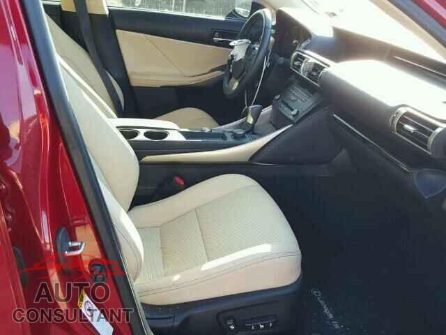 LEXUS IS250 2015 - JTHBF1D20F5075252