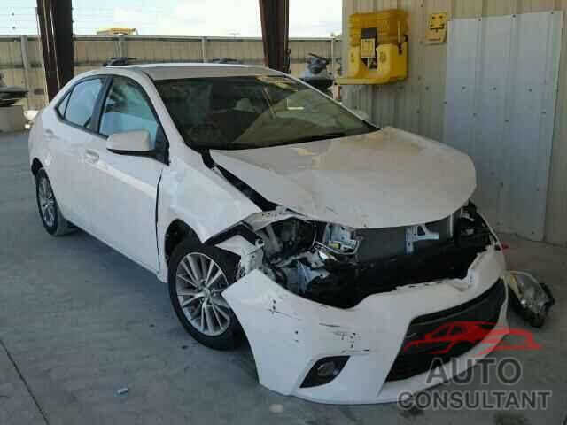 TOYOTA COROLLA 2015 - 2T1BURHE5FC307311