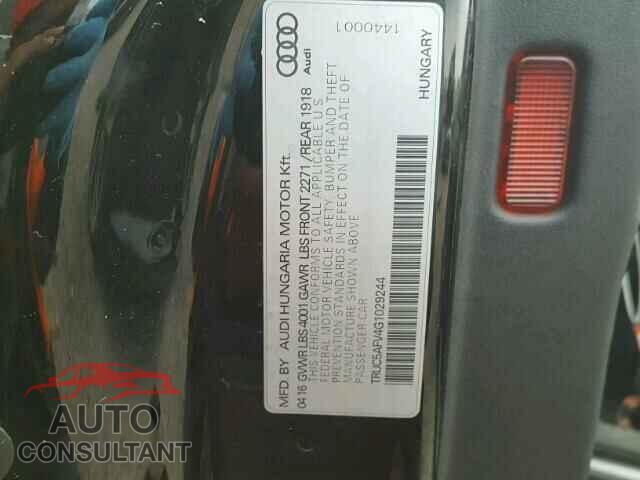 AUDI TT 2016 - TRUC5AFV4G1029244