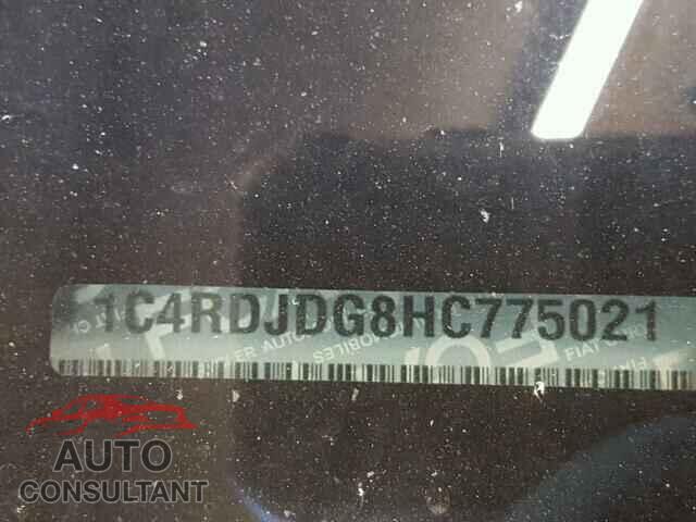 DODGE DURANGO 2017 - 1C4RDJDG8HC775021