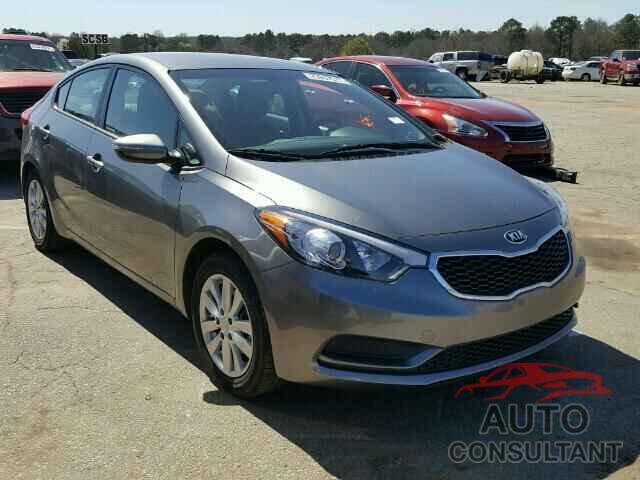 KIA FORTE 2016 - KNAFX4A65G5609949