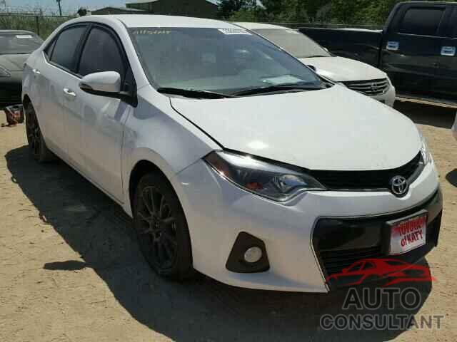 TOYOTA COROLLA 2016 - 2T1BURHE2GC599629