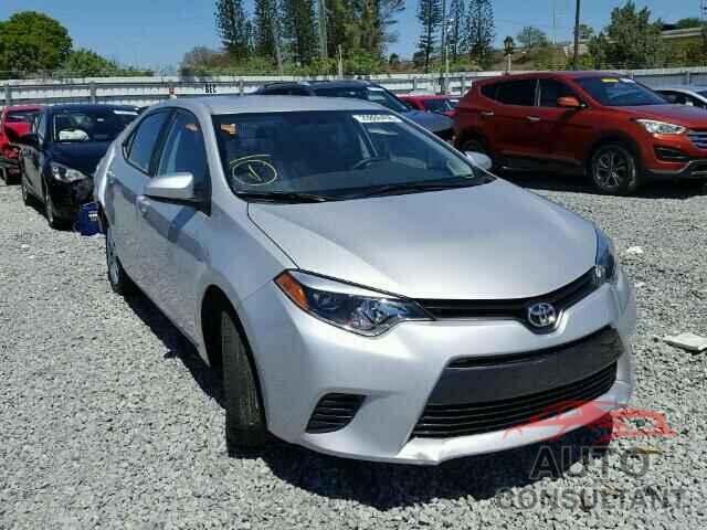 TOYOTA COROLLA 2016 - 5YFBURHE6GP445487