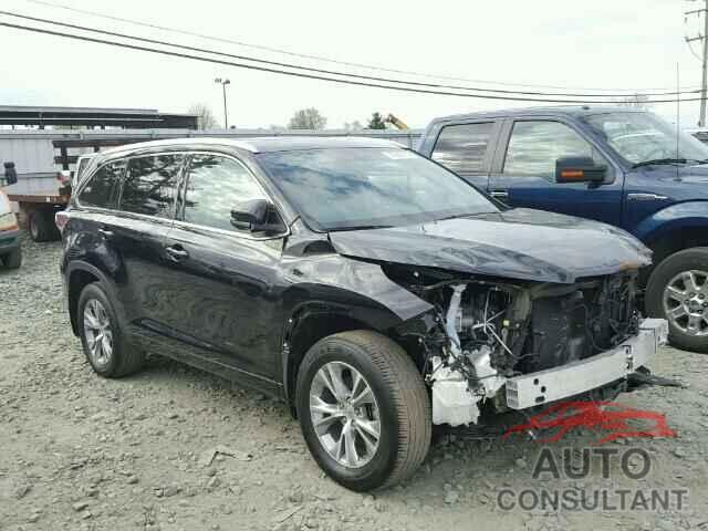 TOYOTA HIGHLANDER 2015 - 5TDJKRFH8FS196730