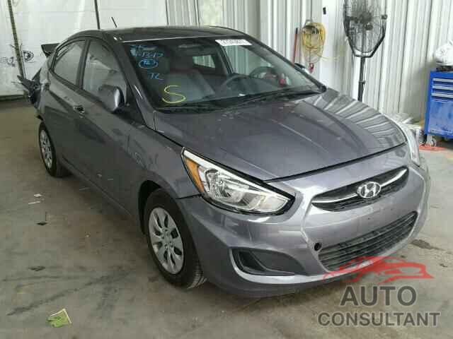 HYUNDAI ACCENT 2016 - KMHCT4AEXGU973603