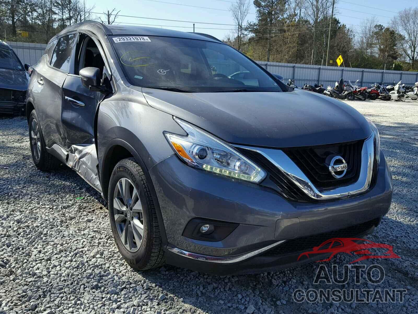 NISSAN MURANO 2017 - 5N1AZ2MGXHN174598