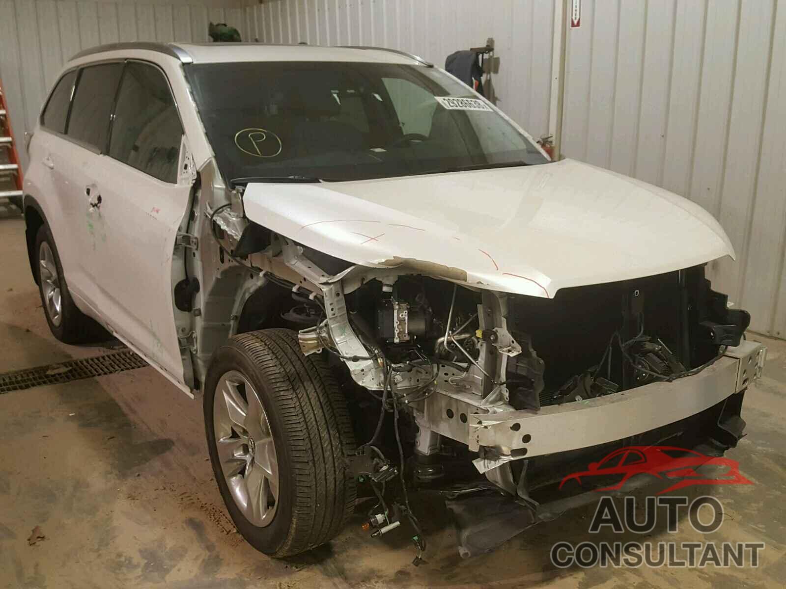 TOYOTA HIGHLANDER 2016 - 5TDDKRFH5GS233568
