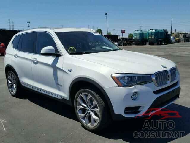BMW X3 2017 - 5UXWX9C3XH0T22073