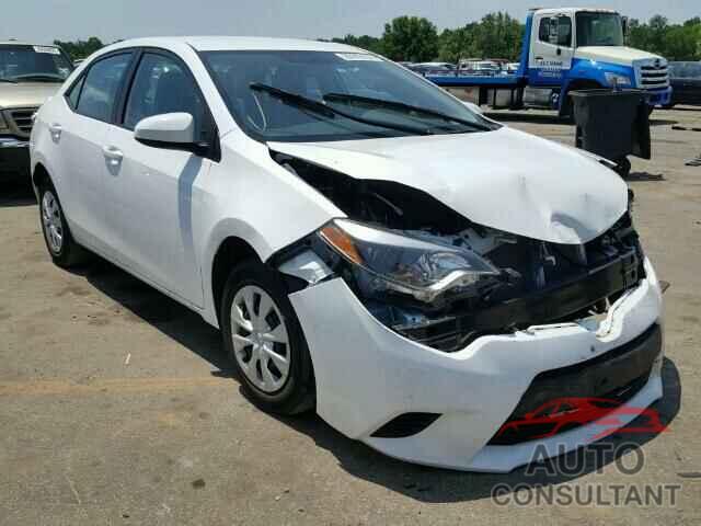 TOYOTA COROLLA 2015 - 2T1BURHE1FC476371