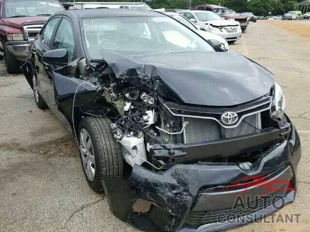 TOYOTA COROLLA 2016 - 2T1BURHE6GC727287