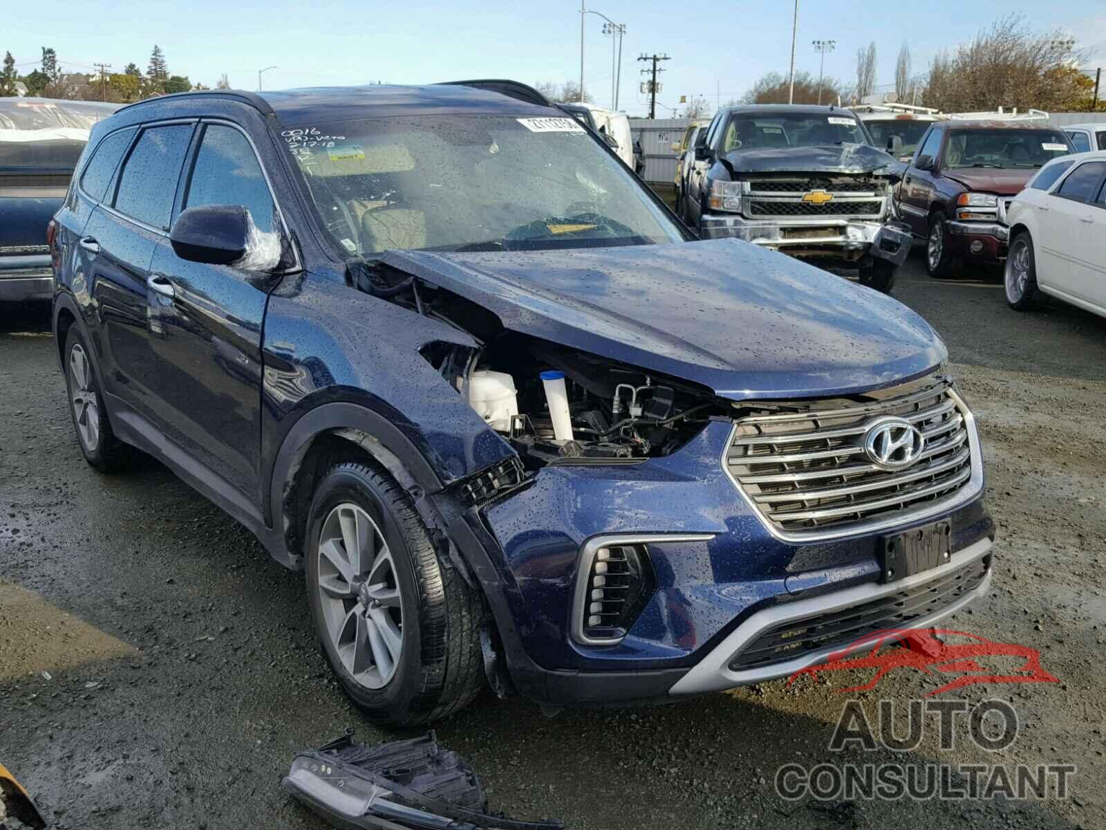HYUNDAI SANTA FE 2017 - KM8SM4HF3HU220441
