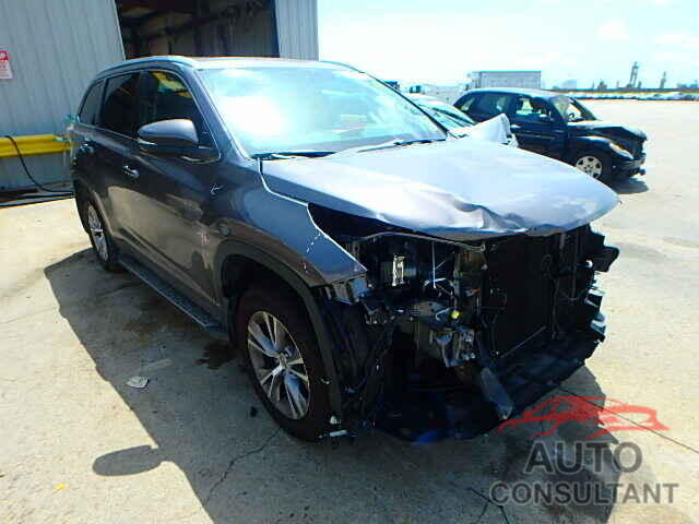 TOYOTA HIGHLANDER 2015 - 5TDKKRFH8FS062658