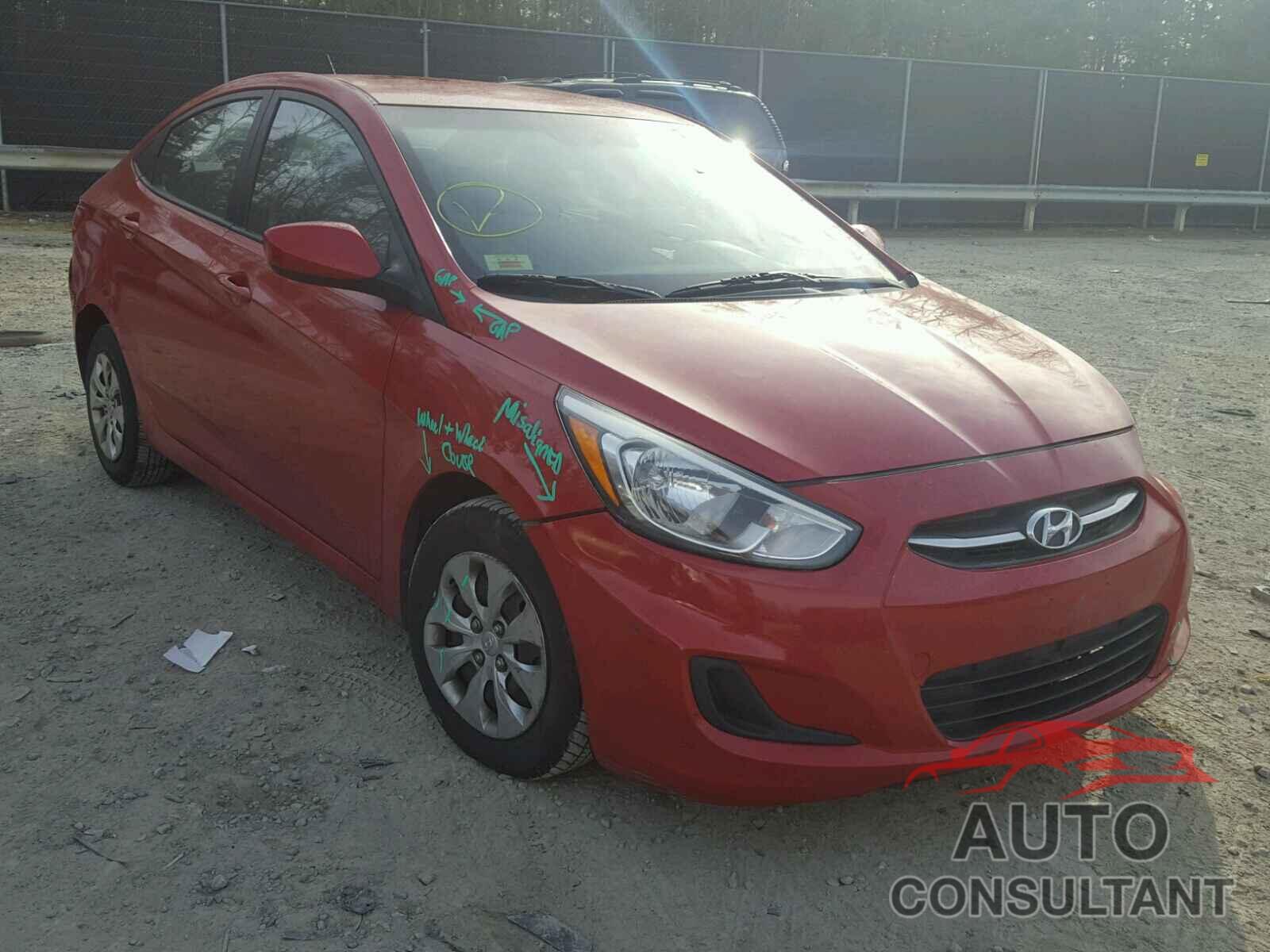 HYUNDAI ACCENT 2015 - KMHCT4AE3FU904945