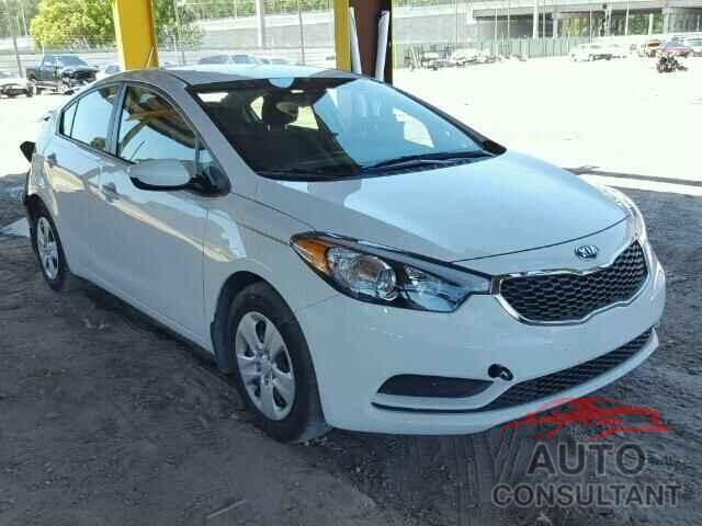 KIA FORTE 2016 - KNAFK4A69G5550208