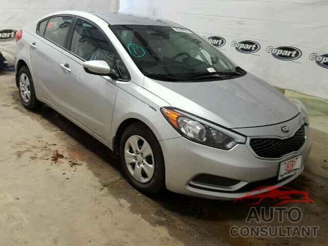 KIA FORTE 2016 - KNAFK4A66G5524102