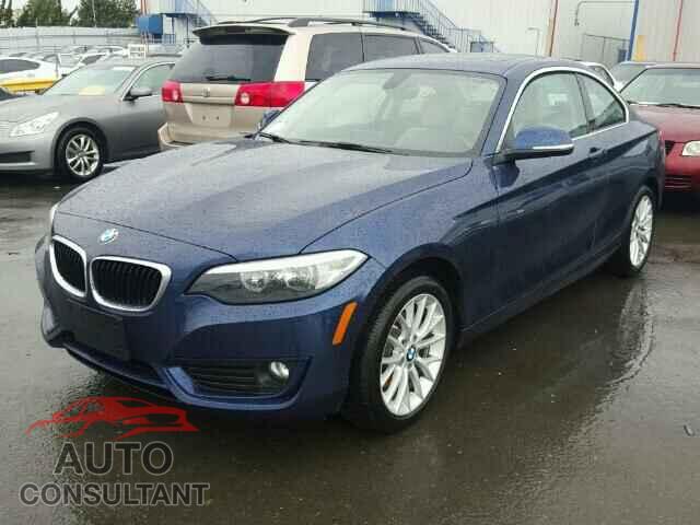 BMW 2 SERIES 2015 - WBA1F9C51FV544014