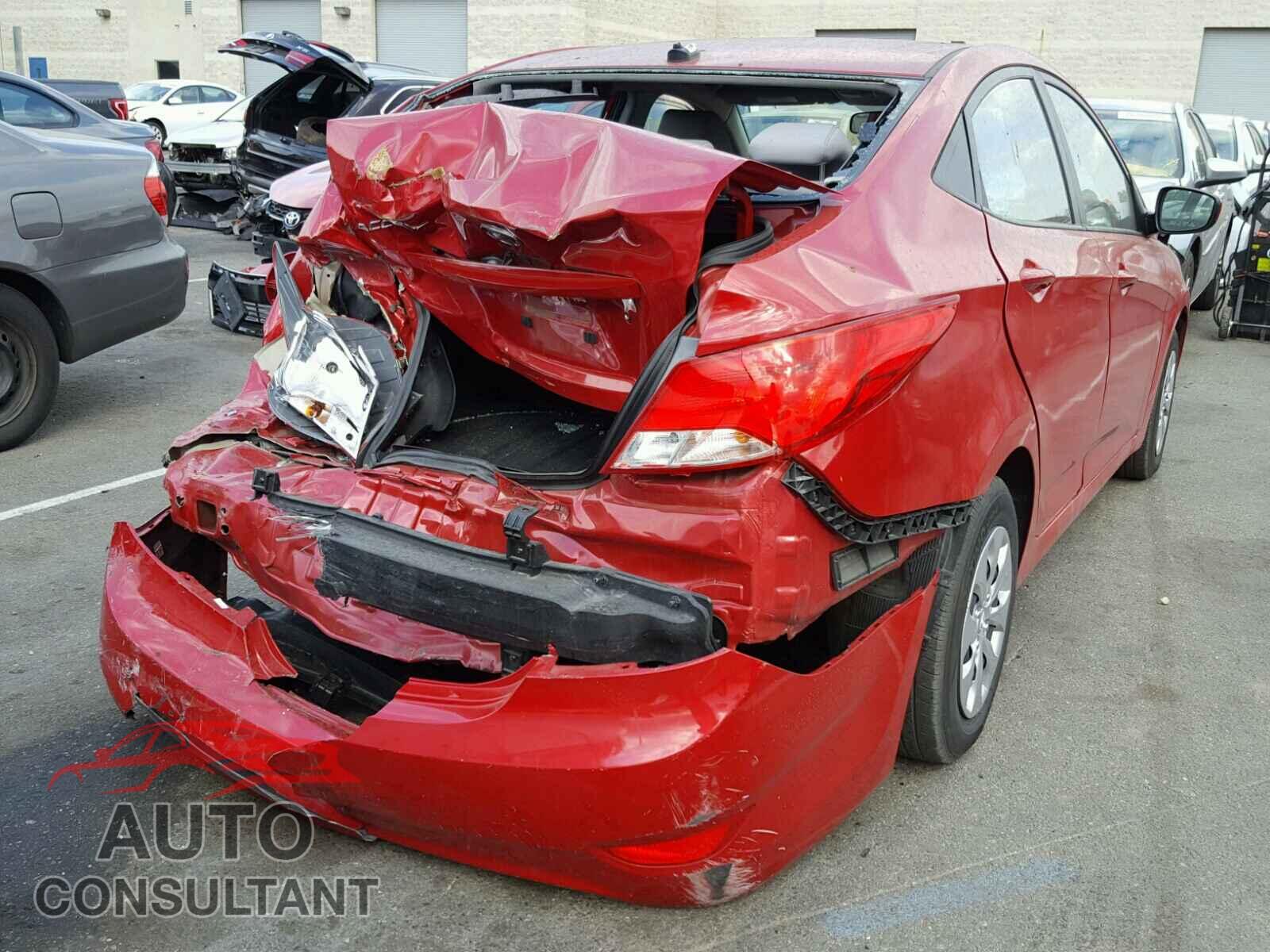 HYUNDAI ACCENT 2017 - KMHCT4AE0HU287023