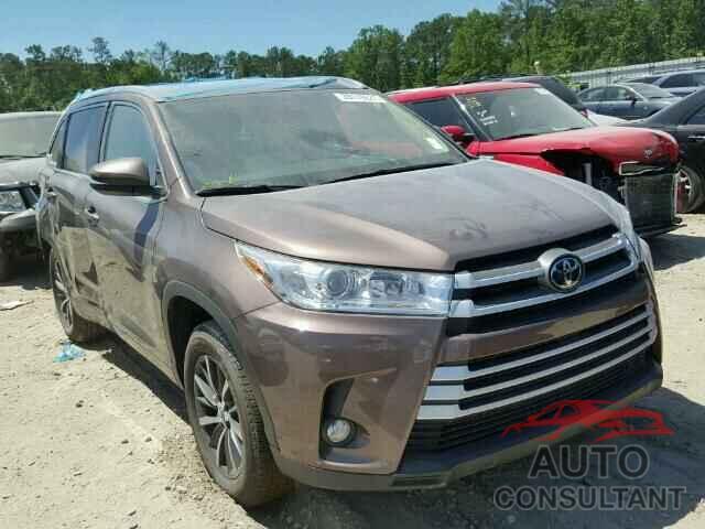 TOYOTA HIGHLANDER 2017 - 5TDKZRFH1HS188200