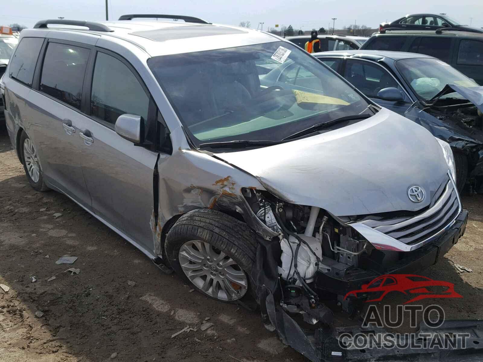 TOYOTA SIENNA 2016 - 5TDYK3DC9GS723274