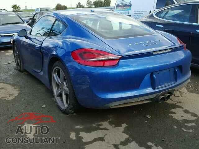 PORSCHE CAYMAN 2016 - WP0AB2A86GK185362