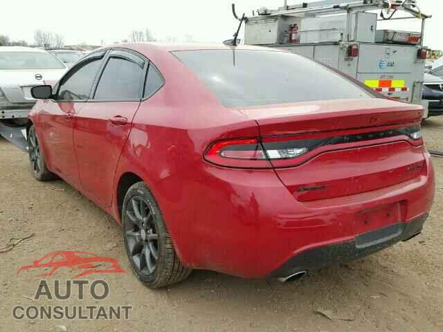 DODGE DART 2015 - 1C3CDFBB7FD405538