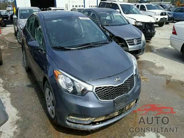 KIA FORTE 2016 - KNAFK4A6XG5551917