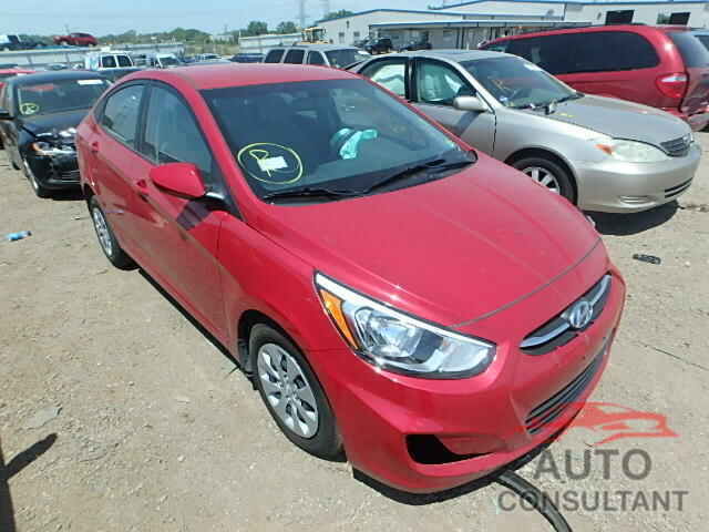 HYUNDAI ACCENT 2015 - KMHCT4AEXFU805748