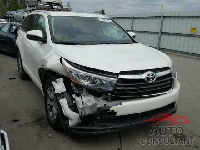 TOYOTA HIGHLANDER 2015 - 5TDKKRFH3FS082820