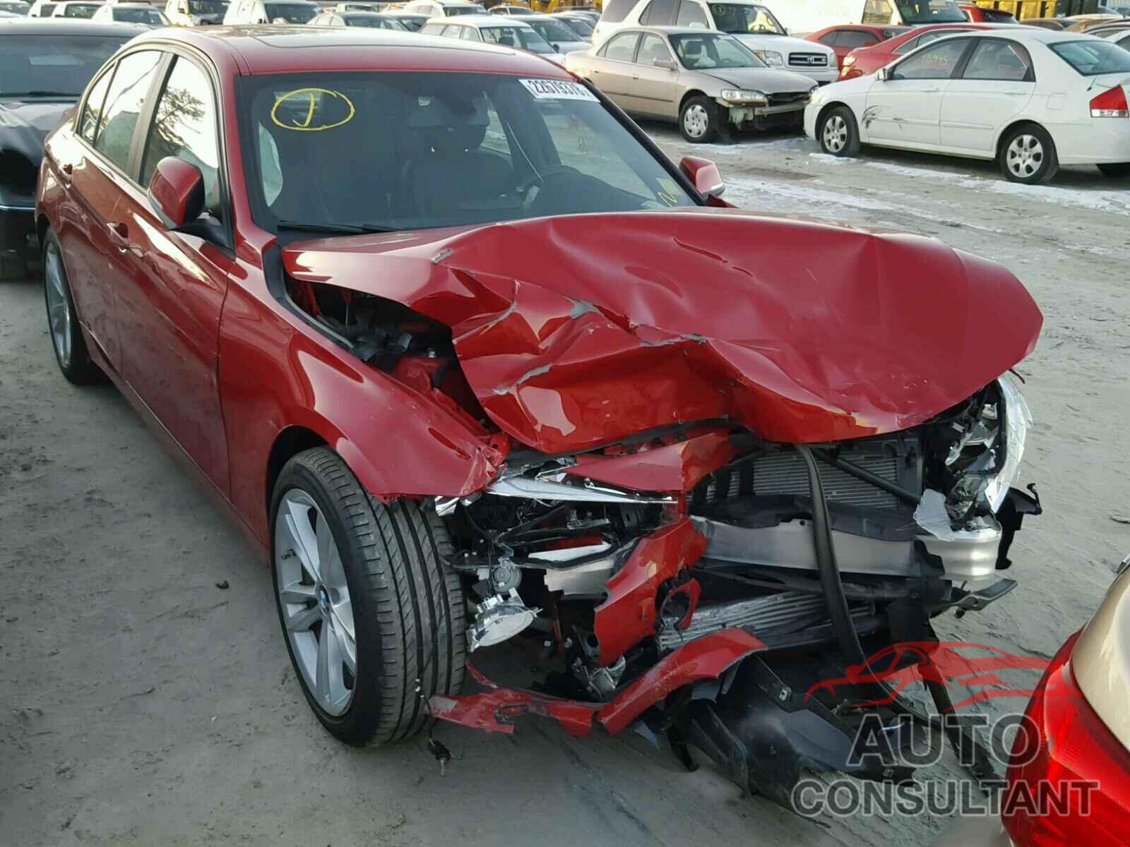 BMW 3 SERIES 2016 - WBA8E1G58GNT99892