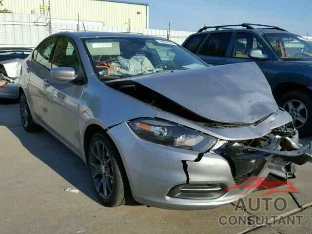 DODGE DART 2016 - 1C3CDFAA8GD591665