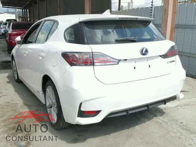 LEXUS CT 200 2017 - JTHKD5BHXH2280036