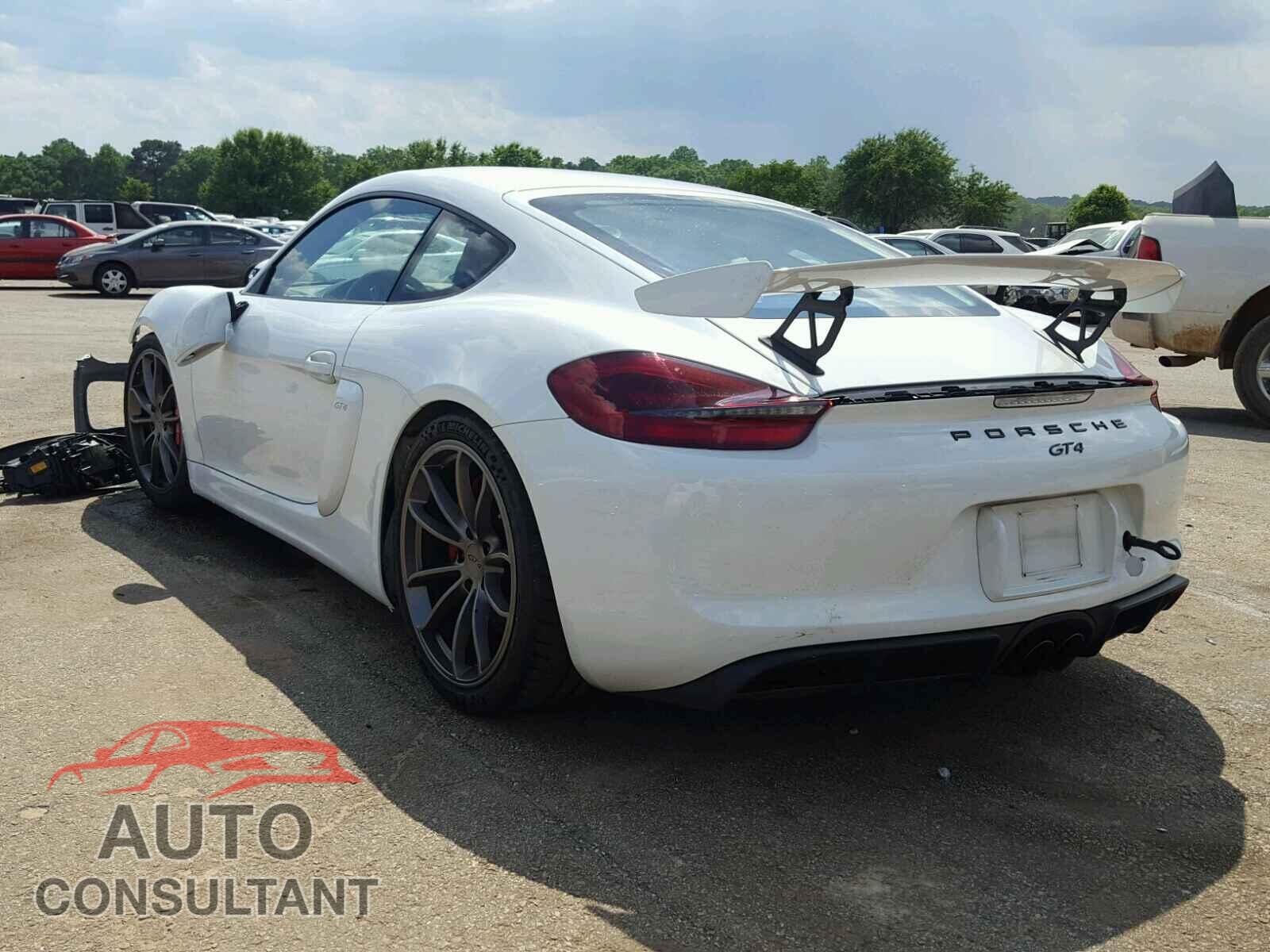 PORSCHE CAYMAN 2016 - WP0AC2A8XGK197267