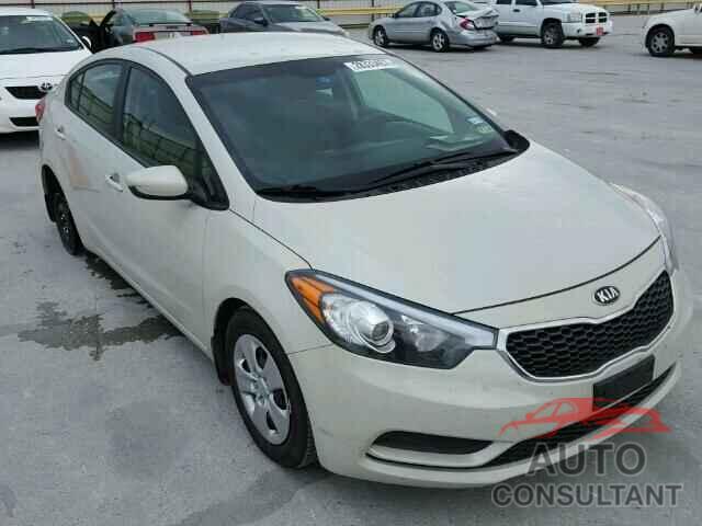 KIA FORTE 2015 - KNAFK4A66F5258952