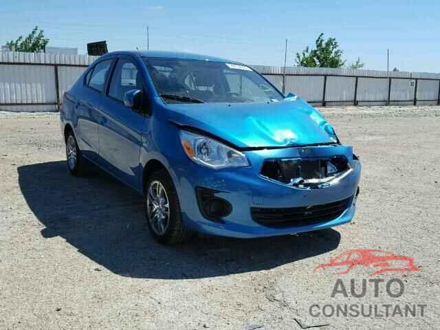 MITSUBISHI MIRAGE 2017 - ML32F3FJ5HHF05107