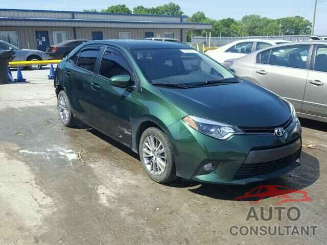 TOYOTA COROLLA 2015 - 2T1BURHE0FC414444