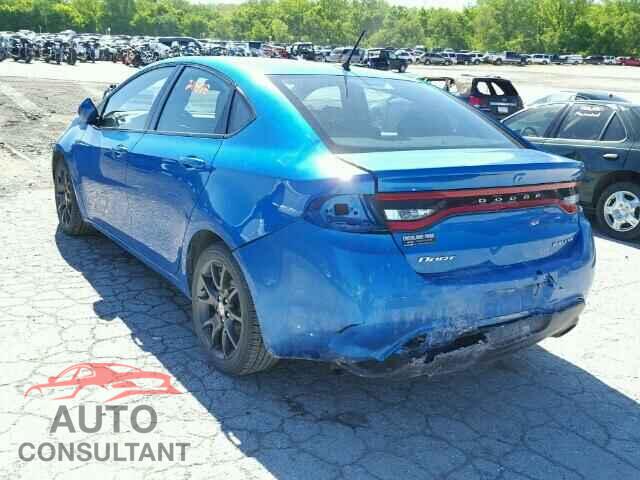 DODGE DART 2015 - 1C3CDFBB9FD390962