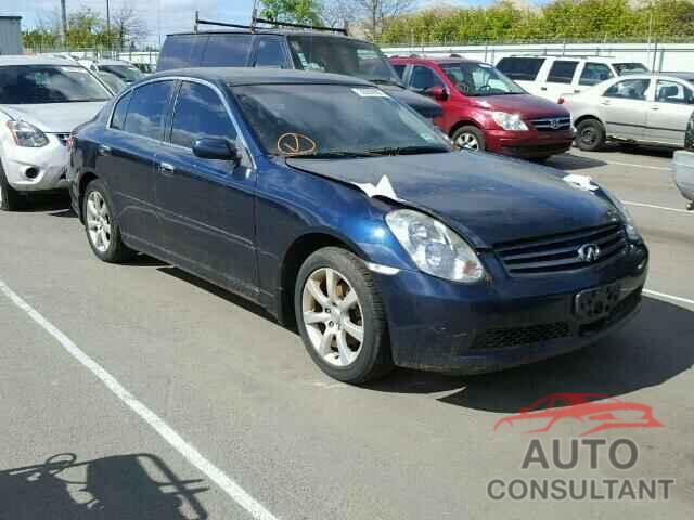 INFINITI G35 2005 - 4T1BF1FK3HU286710