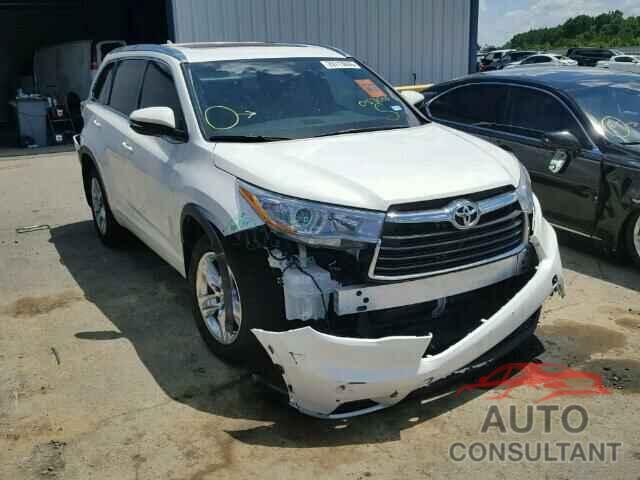 TOYOTA HIGHLANDER 2015 - 5TDYKRFH5FS057010