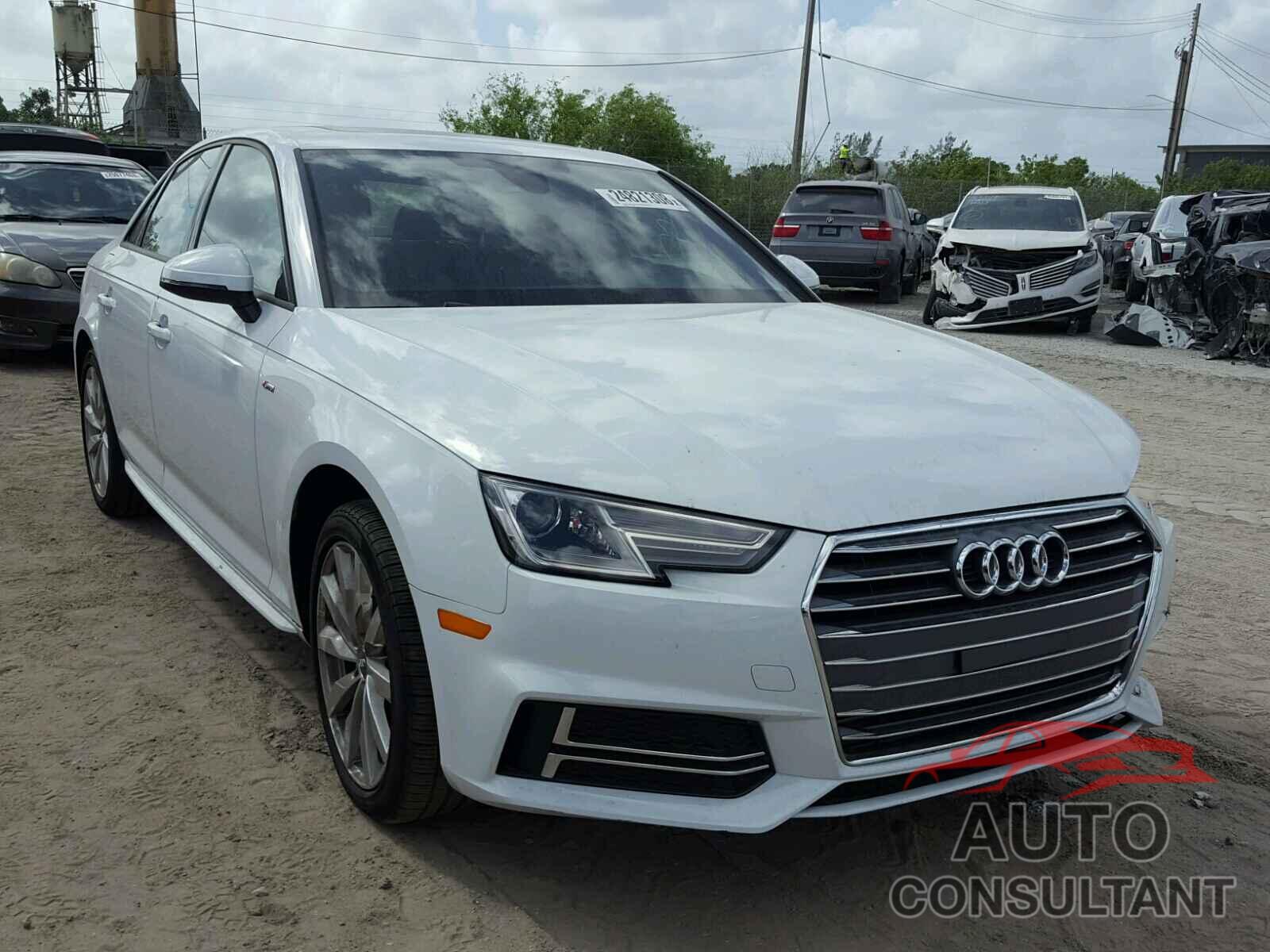 AUDI A4 2017 - WAUKMAF46HN050524