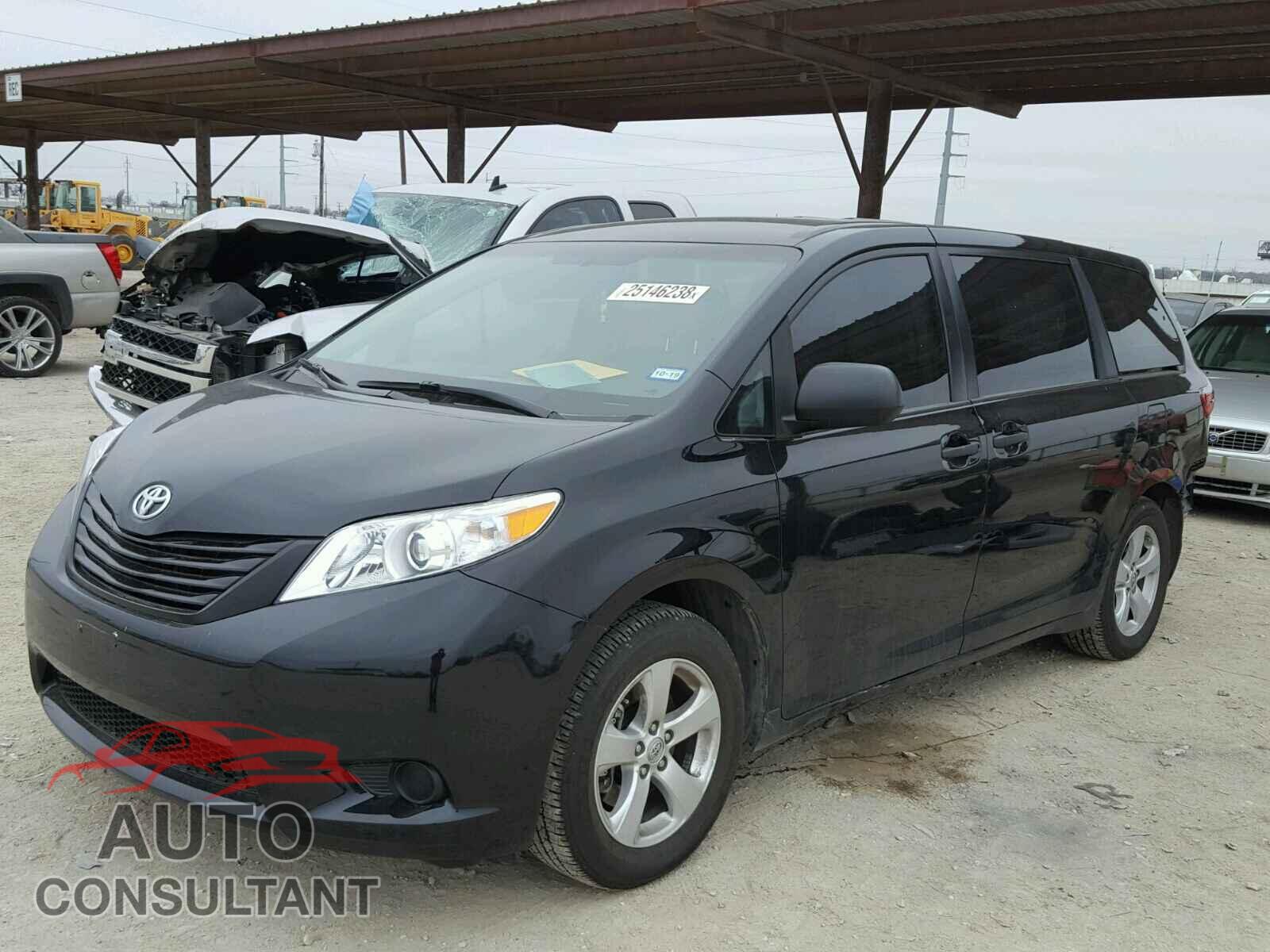TOYOTA SIENNA 2017 - 5TDZZ3DC0HS874490