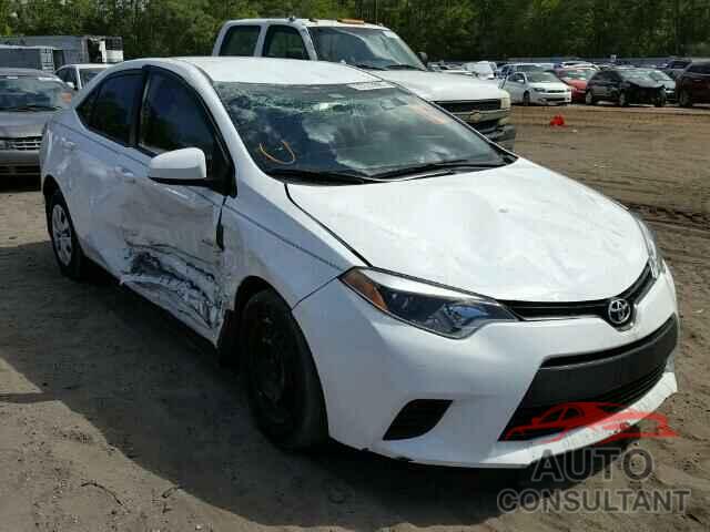 TOYOTA COROLLA 2015 - 2T1BURHE3FC300454