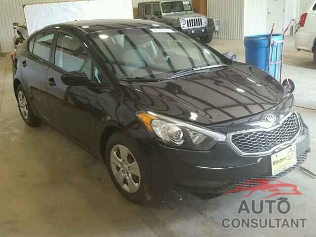 KIA FORTE 2016 - KNAFK4A6XG5540755