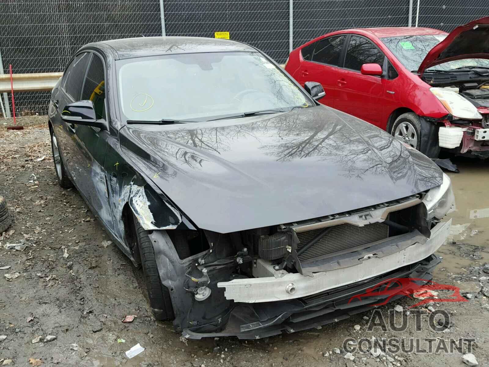 BMW 3 SERIES 2015 - WBA3C1C51FP852775